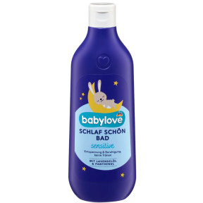 Добавка-піна для дитячої ванни Babylove Sleep Well Bath Sensitive, 500 мл